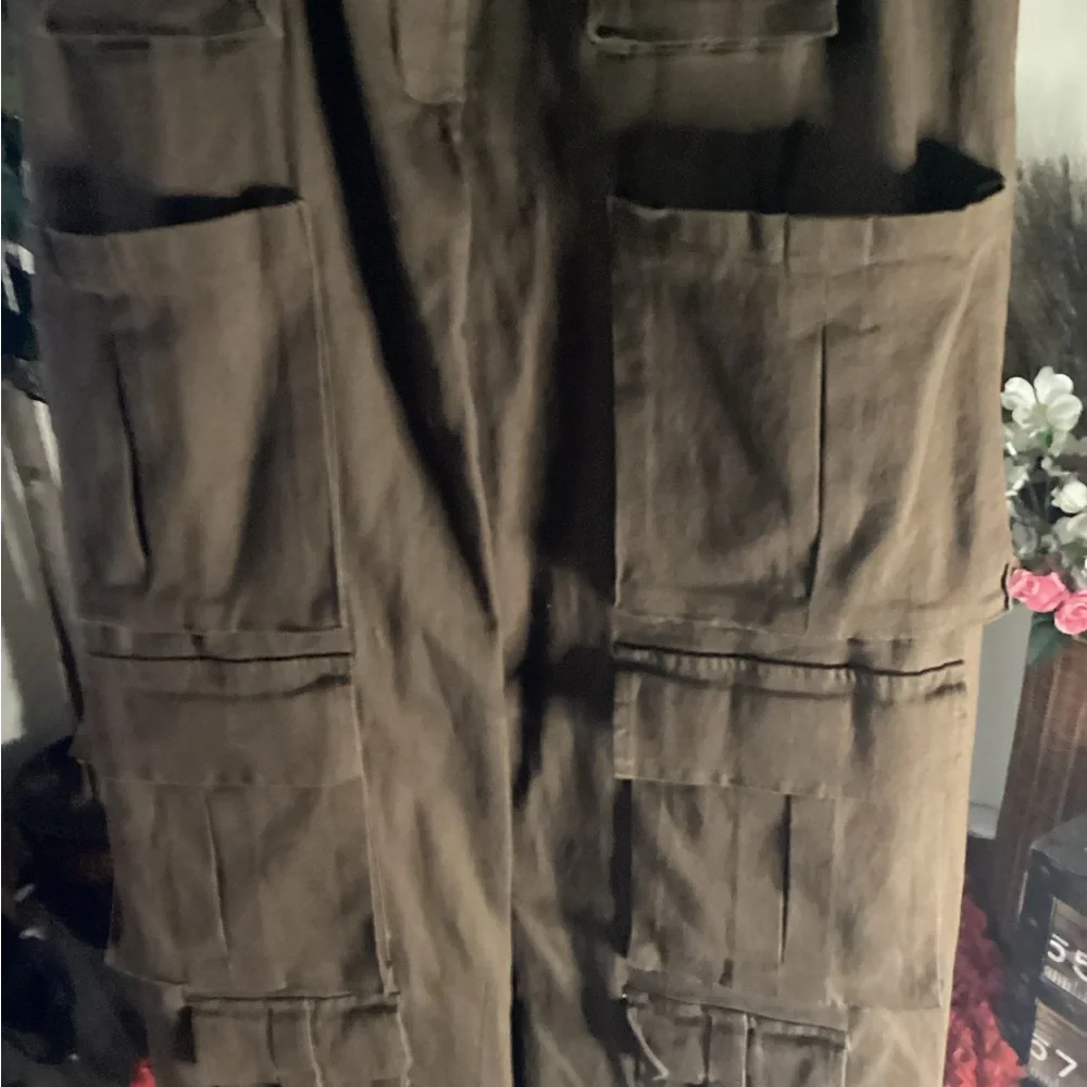 Brown Cargo Skirt - Picture 2 of 3
